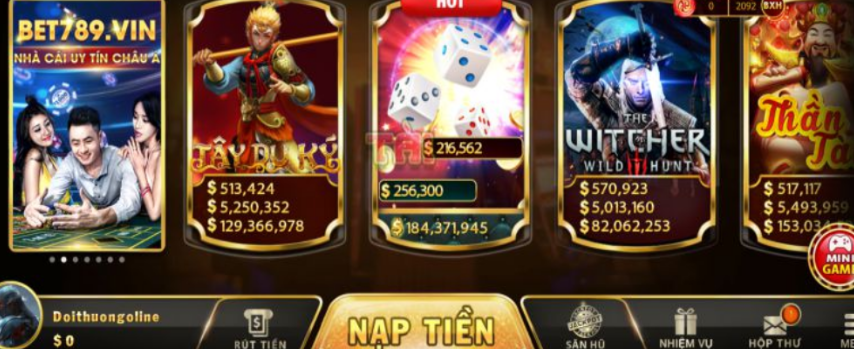 Đôi nét về cổng game huyền thoại Bet789.Vin 