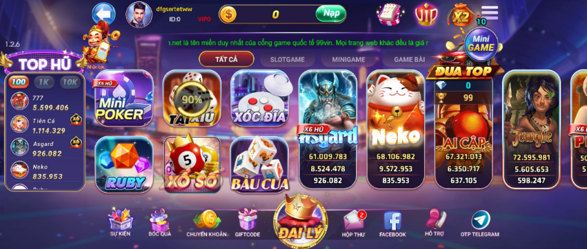 Đôi nét về cổng game 99Vin