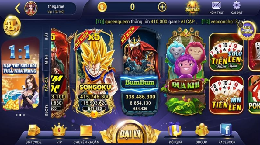 Giới thiệu về tựa game nổ hũ thần quay